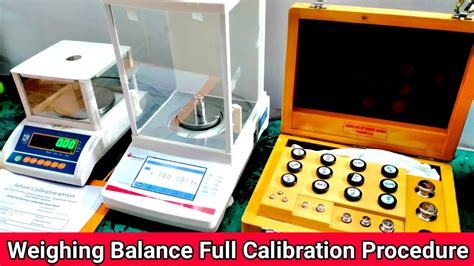 Balance & Calibration Weights .